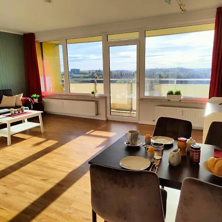 Harzfeuer Mit Wunderbarem Ausblick Und Schwimmbad Apartment Braunlage
