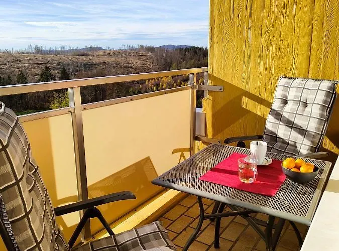 Harzfeuer Mit Wunderbarem Ausblick Und Schwimmbad *